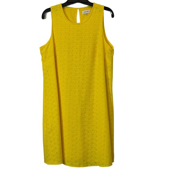 Calvin Klein Dresses & Skirts - Women Gold Midi Sheath Dress Size 12